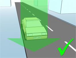 This ensures the best possible performance and low risk of false detection: The area should cover only the part of the image where the license plate is visible as the vehicle moves in and out of the