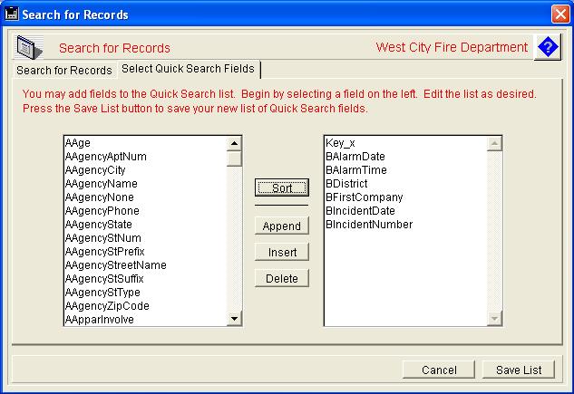 28 FirePoint 8 Documentation You can initiate a Complex Search from the Search button in the list view. Or you can press the Complex Search button in the Quick Search area.