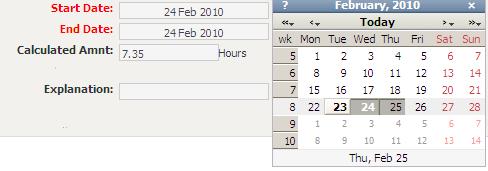 8. Now you must select the date(s) you would like to make a booking for.