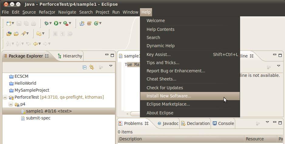 Installing the Eclipse Plugin Installing the Eclipse Plugin Download the Eclipse Plugin from the Electric Cloud FTP site.