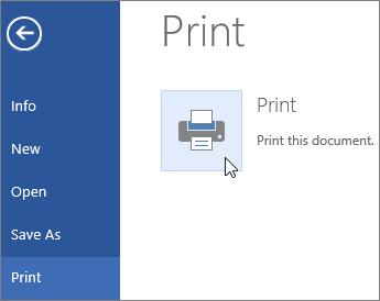 Other OneDrive Tasks Print Go to File > Print. A PDF preview of your document will be created that keeps all the and formatting of your document.
