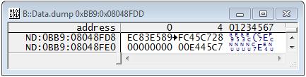 specified process 0xBB9 access to physical address A:0x8048FDD Symbol flags with process 0xBB9 If the Linux awareness is enabled, the debugger tries to get the space ID of the current process by