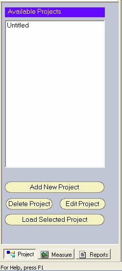 New project dialog box appears. 3. Specify Project Name of your choice (mandatory) & Description (optional).