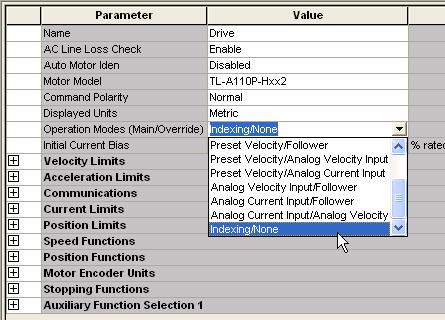 Configure Your Personal Computer and Series A Kinetix 3 Drive Connection with Ultraware Software Appendix B c. Click Yes. d. From the Motor Model pull-down menu, choose your motor model. 3. Double-click the Drive branch.