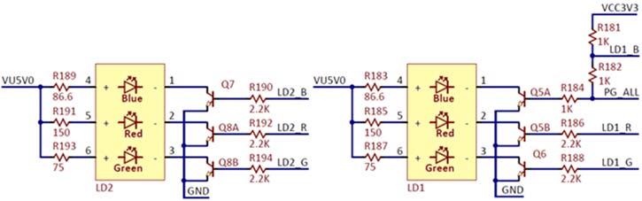 Figure 18. LEDs. Figure 19. DDR3 memory. 6.