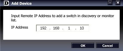4 SmartConsole Utility D-Link Web Smart Switch User Manual Web Access Select a switch from the Device List, then clicking this icon an internet browser will pop up (default is Internet Explorer).
