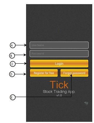 1. INTRODUCTION: Tick is mobile version of TradeCast client which is developed for android phones. Brokers can now be able to trade through their Smartphone with ease.