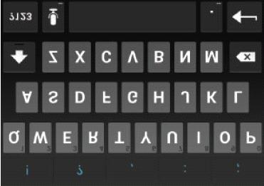 Using the On-Screen Keyboard Entering Text Enter text using the onscreen keyboard.