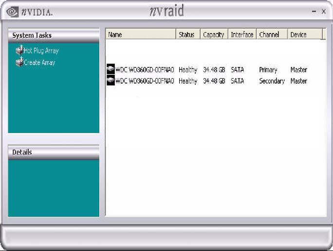 B. Creating RAID Arrays This section includes examples of using NVRAIDMAN for creating RAID arrays.