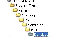 location- RT server Dynalogs are retrievable from the
