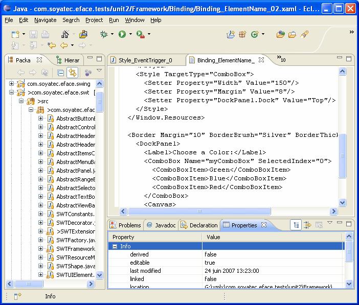 Architecture XAML XAML Files Files GUI
