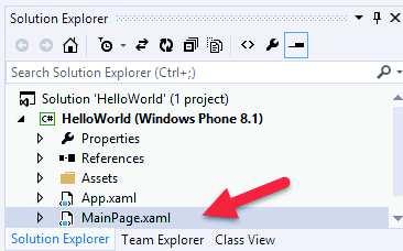 xaml loads into the main area of Visual Studio, you ll notice that it