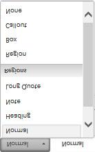 CONTENT EDITING Creating a region To create a region, place the cursor in a paragraph, click the Para Types toolbar button on the HOME tab and then choose the desired region type (Quark Author Web