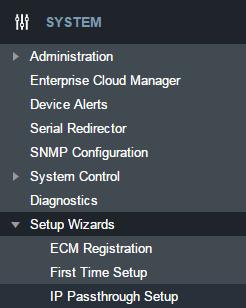 SETUP WIZARDS ECM REGISTRATION To register the router with Cradlepoint ECM you must first have an account. If you need to create an account you can signup at cradlepoint.com.