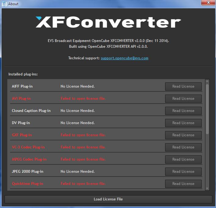 USER MANUAL OpenCube XFConverter 2.0 1.5 License Activation OpenCube XFConverter is a plug-in based application. Each plug-in requires a special license file in order to be activated.