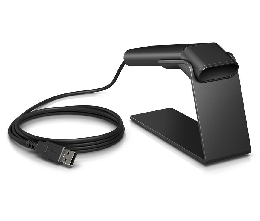 Overview Model (Black) (White) 1RL97AA 3GS20AA Introduction Deliver an efficient customer experience with the breathtaking, HP s smallest, slimmest barcode scanner, designed to complement the HP