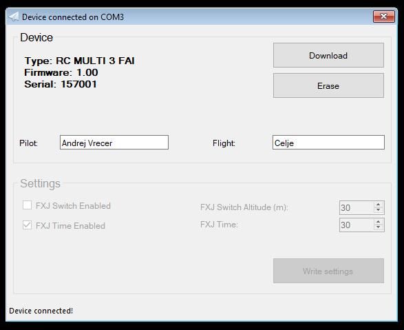 If you have your RC Multi 3 module uploaded with FAI version of firmware, settings