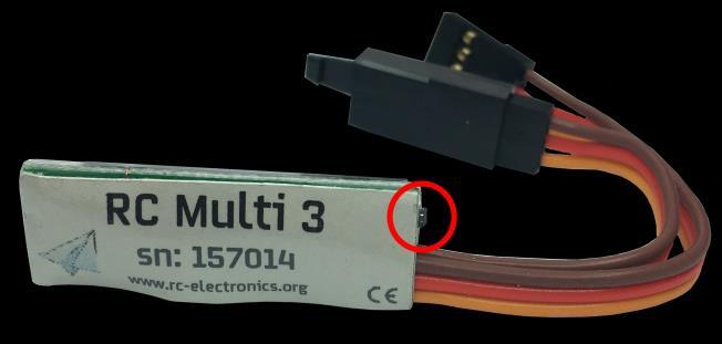The JR male connector is used to connect it to the radio-controlled aircraft s onboard receiver, which powers the