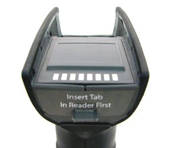 The reader snaps to the handle utilizing the battery compartment (Figure 1.21). The reader will quick release from the handle to accommodate quick and easy battery charging. 4.