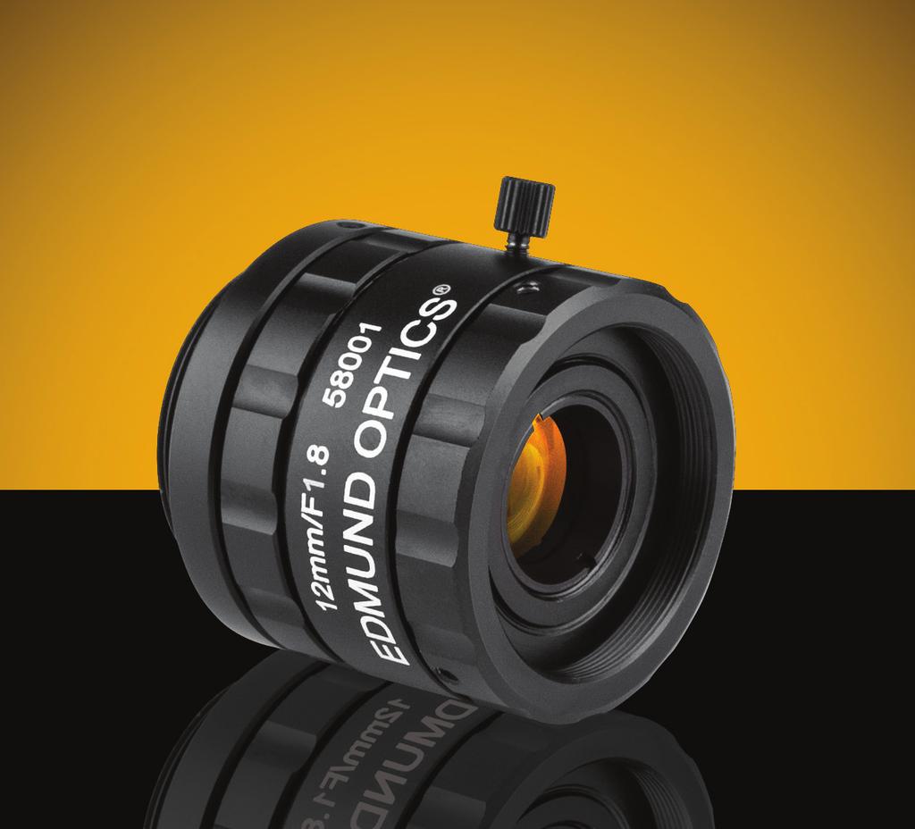 Designed for use in machine vision applications, our TECHSPEC Compact Fixed Focal Length Lenses are ideal for use in factory automation, inspection or qualification.
