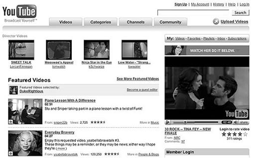 Apps Sample Apps YouTube online video sharing website Apps How does the app work?
