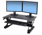 Black 33-406-085 Black 33-418-085 (TAA compliant, North America) White 33-406-062 Recommended accessories: LCD & Laptop Kit Black 97-907 White 97-933-062 Dual Monitor Kit Black 97-904 White