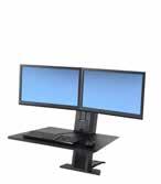 Displays This kit converts a WorkFit-S, WorkFit-C or WorkFit-A Dual Workstation into a WorkFit LCD & Laptop Workstation Black 97-617 WorkFit Convert-to-LCD & Laptop Kit from Single HD This kit