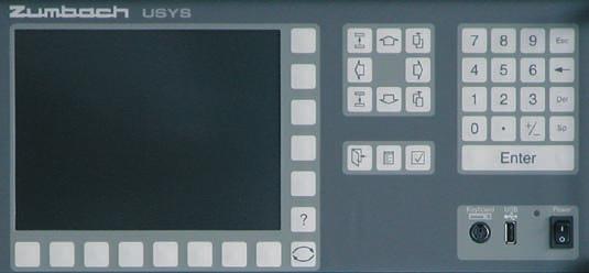 USYS 2100 Front Panel Features 8.