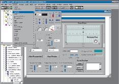 To interactively design virtual instruments, use the intuitive graphical user interface (GUI) editor to select controls designed specifically for measurement applications.