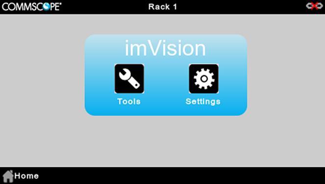 Tap to activate the display and touch the colored circles next to Confirm, Jobs, or Alarms. Ordering Panels in the imvision System Order the panels in the imvision System during initial start-up.