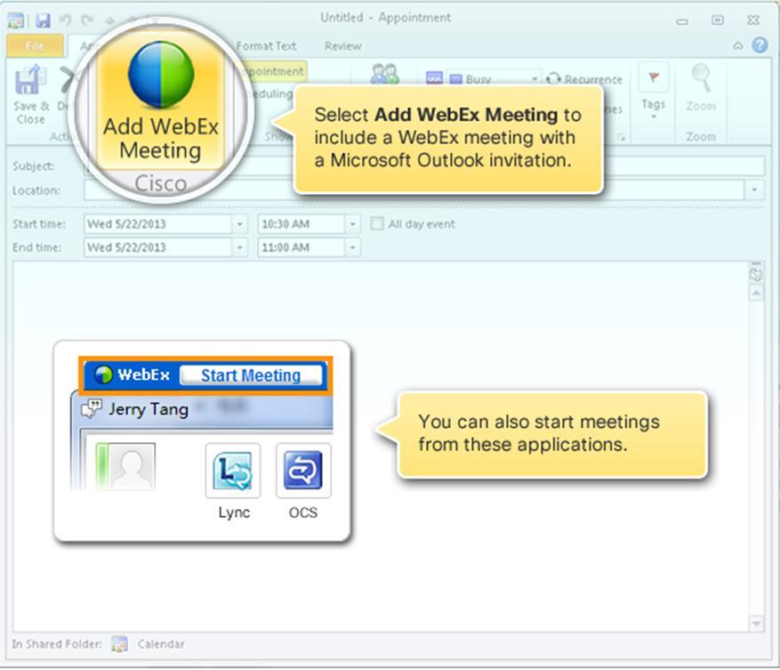 6. The Webex authentication process completes.