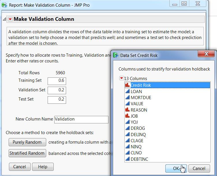 1. Validation Column Open the file Equity.