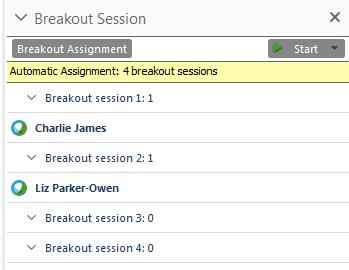 Breakout Sessions Promotes Active Participation and Learning Through Private, Small-Group Collaboration and Brainstorming Share documents, presentations, whiteboards, videos, applications, etc.