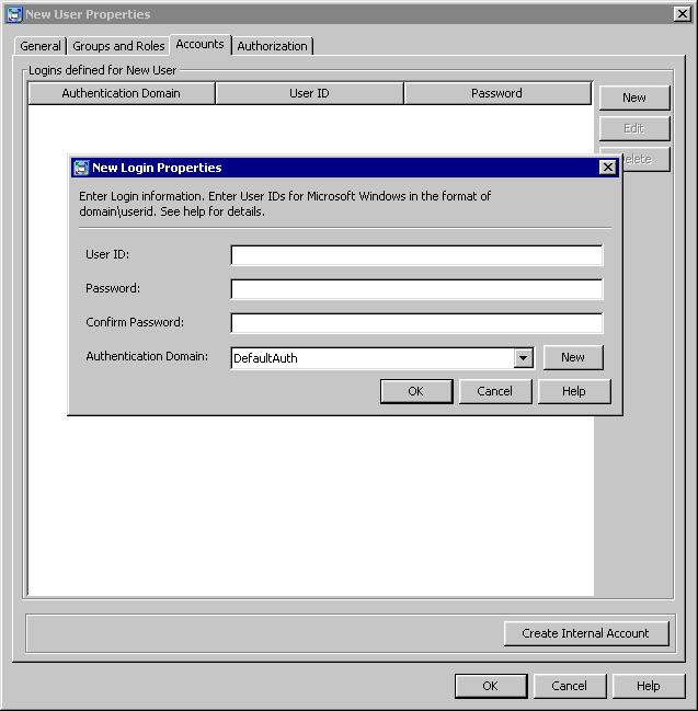 Step 6: Add SAS Users 111 g Enter the fully qualified user ID (for example, domain\user-id or machine\user- ID).