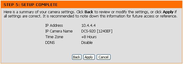 Section 3 - Configuration If you have a Dynamic DNS account and would