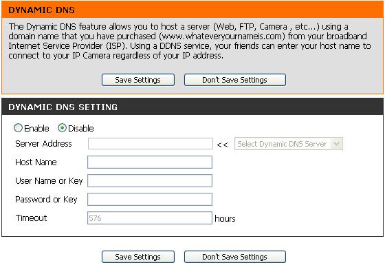 Section 3 - Configuration In this section, you can configure the DDNS setting for your camera. DDNS will allow all users to access your camera using a domain name instead of an IP address.