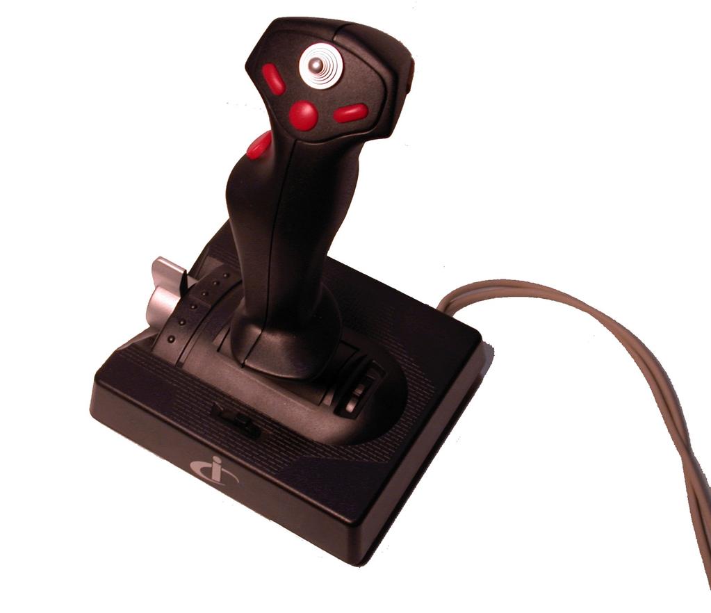 Figure 24: Analog joystick. Figure 25: Logitech Attack-3 USB joystick. The setup procedure for the analog joystick is described in steps 11-12 in Section 5.3. The setup procedure for the USB joystick is described in step 1 in Section 5.