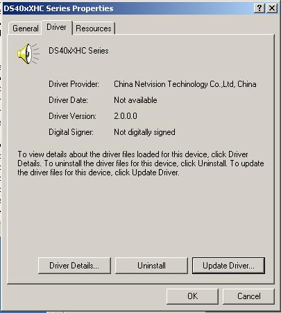 option Update Driver Figure 6: Select update driver After the above operations the dialog Figure 7 will