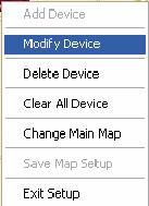 Single-right-click the device to choose Modify Device or Delete Device. Also, you can choose Clear All Device to delete all devices at a time. (4).