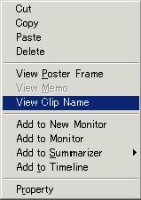 a) Decide the movie clip display method you want to use and select it from the right