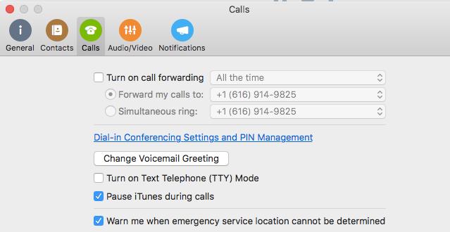 The phone window will display the additional call, when added. Call Forwarding 1.