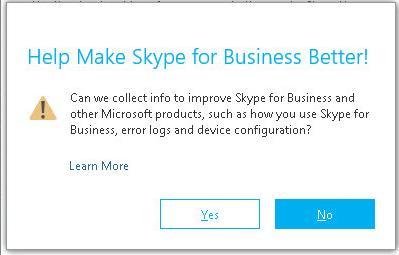 Login Slides Logging into Skype for Business 2.