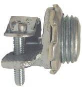 C www.afcweb.com 800-757-6996 9 Squeeze Connectors Malleable Iron for Flex A B 3/8 Size is manufactured as shown above. Sizes 1/2-1-1/4 are manufactured as shown above.