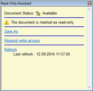 4.3.4 Edit To edit a document stored in SAP PLM (checked in), it must be taken into editing (check out).