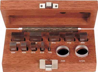 MIL-STD-45662A Wooden case Certificate of Calibration Micrometer Checking Set The First Complete Set!