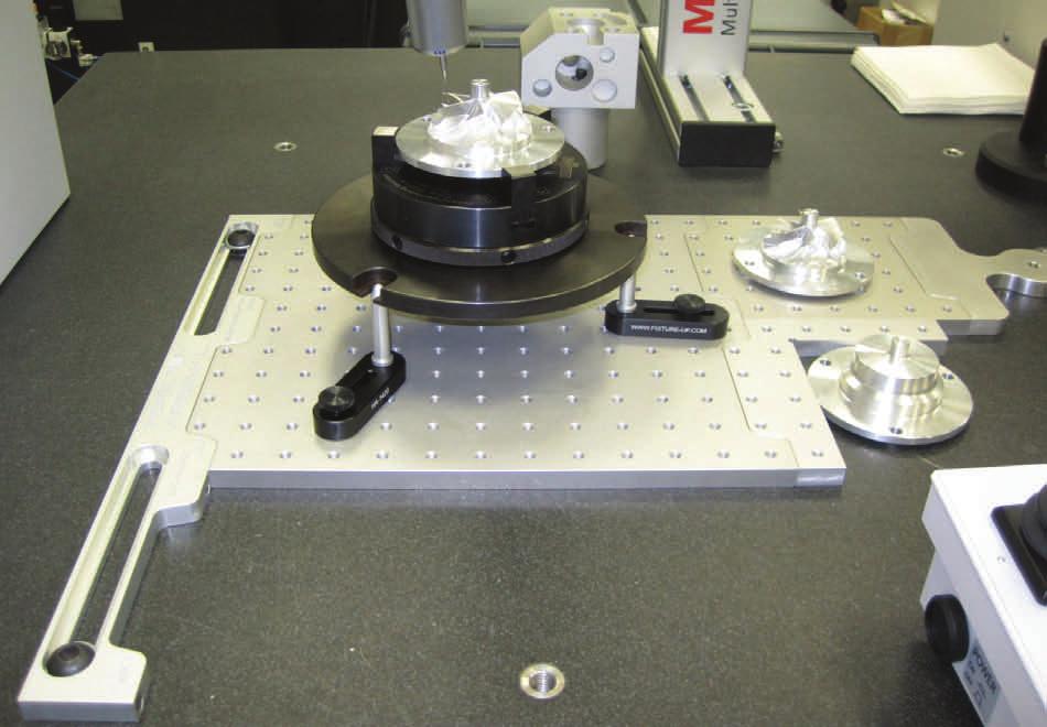 Loc-N-Load CMM Fixture Plates The two main components of the Loc-N-Load
