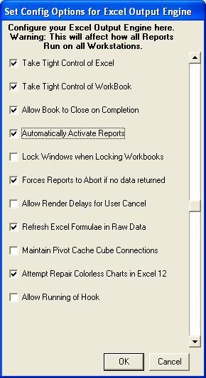 Make sure the Automatically Activate Reports option is selected (it normally is by default) Automatically Activate Reports