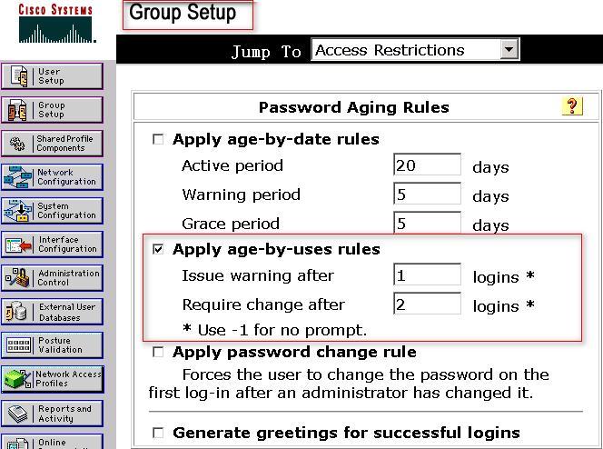 3 Application Scenario Figure 3-10 Set password aging on the HWTACACS server (3) Add the user