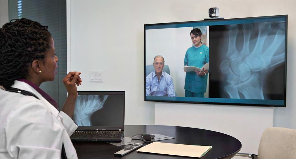 With a video call we can resolve the problem and avoid patient admissions back into the training unit.