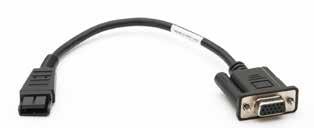 Headset Adapter Cable SKU: VM1060CABLE D15 to 4 pin quick disconnect connector. A headset is still required.